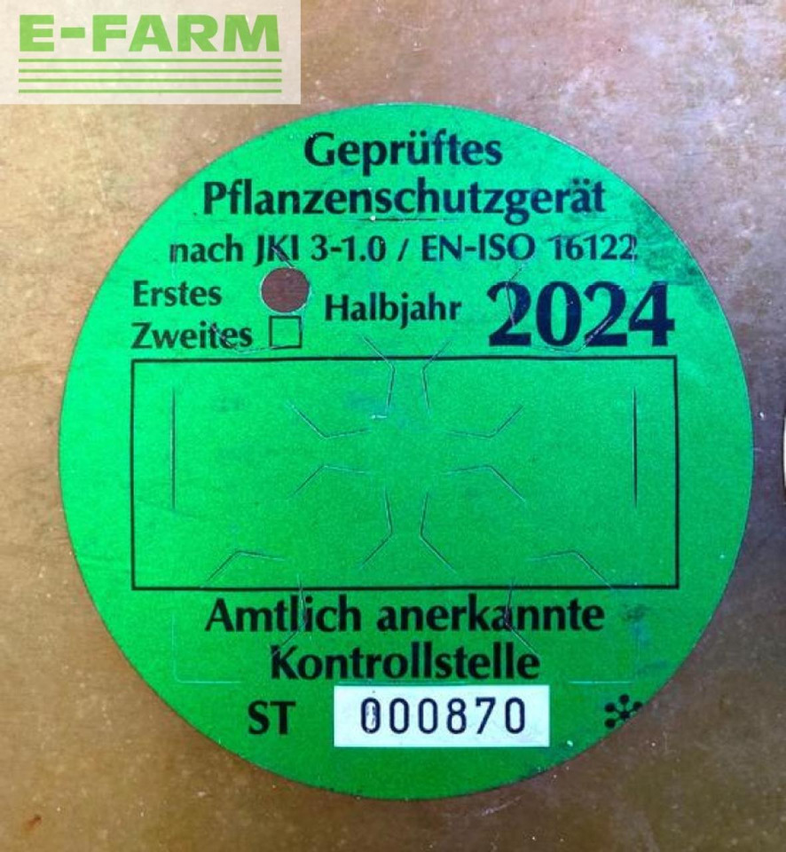 Pulverizador de arrastar Dammann anp 7030 profi class - tandemspritze 30m: foto 10