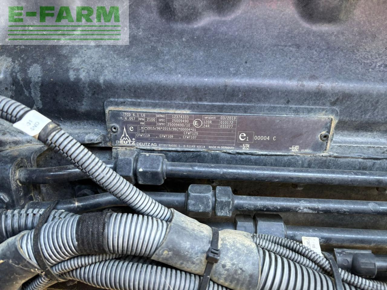 Deutz-Fahr 6155 Agrotron - Trator: foto 5 Deutz-Fahr 6155 Agrotron - Trator: foto 5