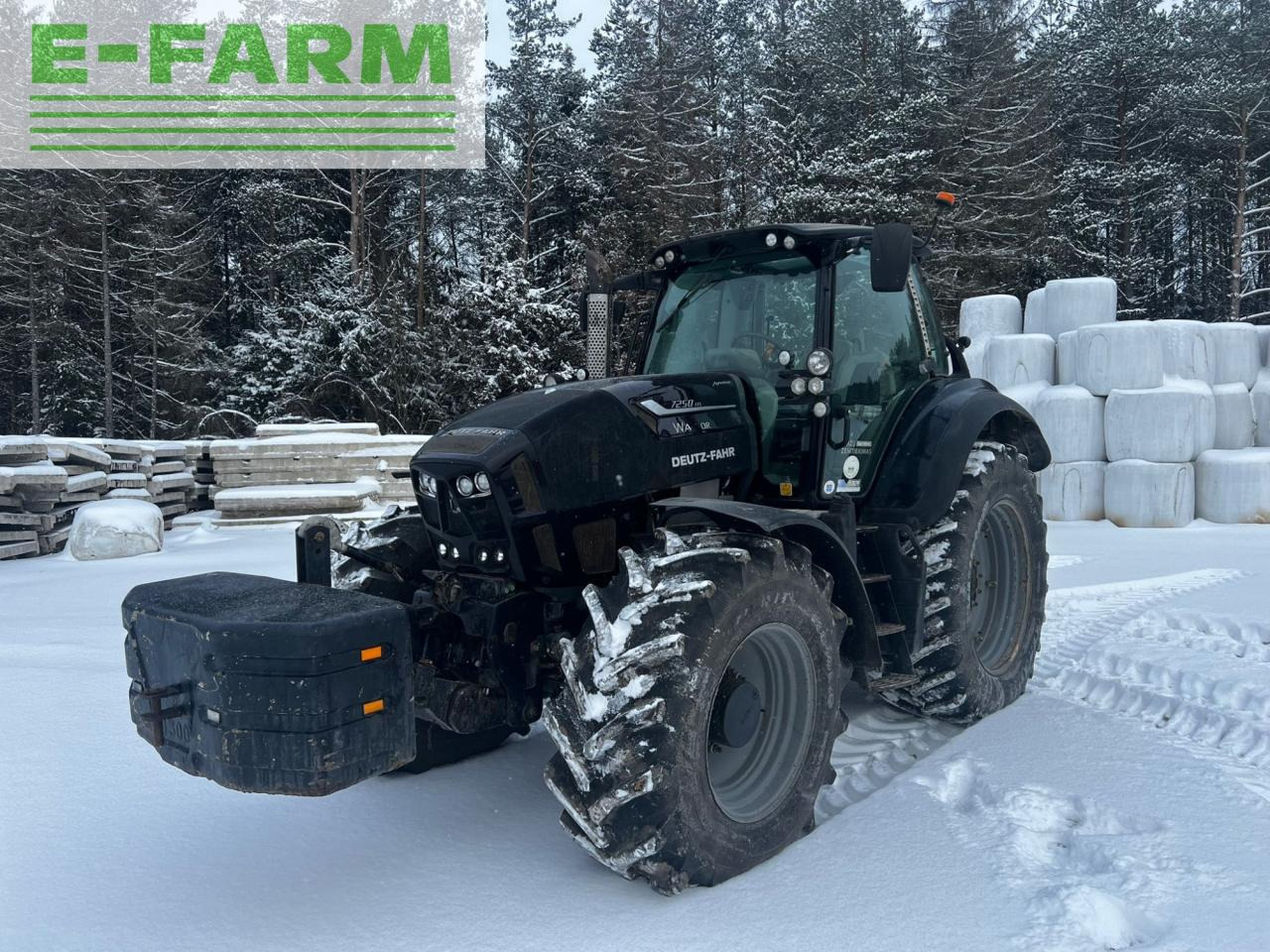 Trator Deutz-Fahr 7250 TTV Agrotron Warrior: foto 16