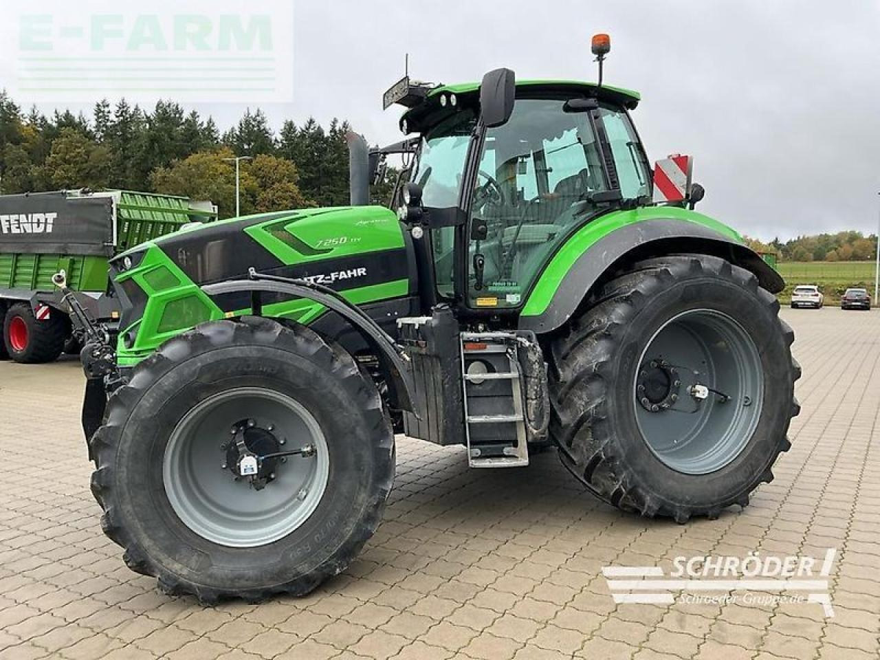 Trator Deutz-Fahr agrotron 7250 ttv | rtk TTV: foto 10