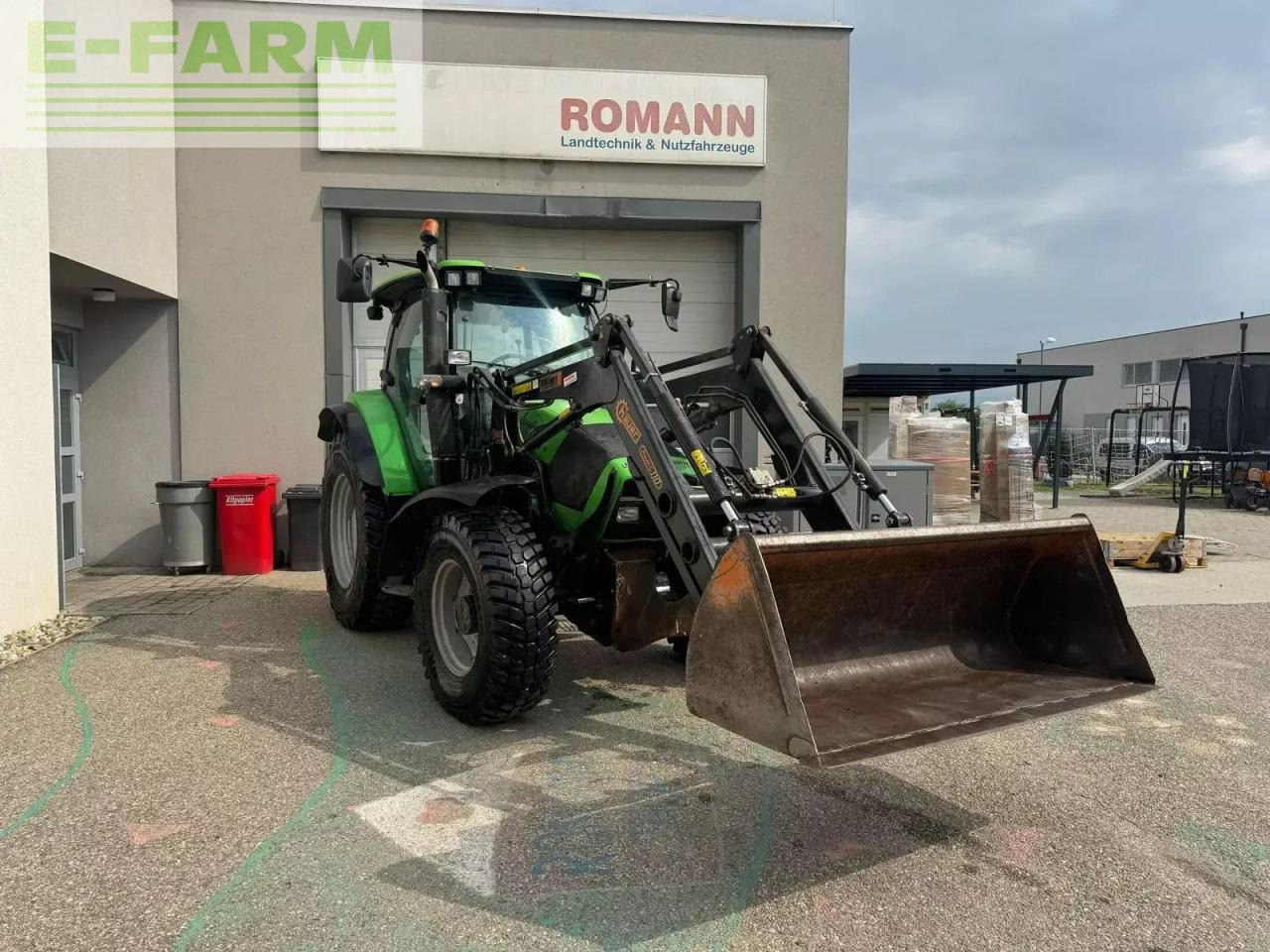 Deutz-Fahr agrotron k 100 - Trator: foto 1 Deutz-Fahr agrotron k 100 - Trator: foto 1