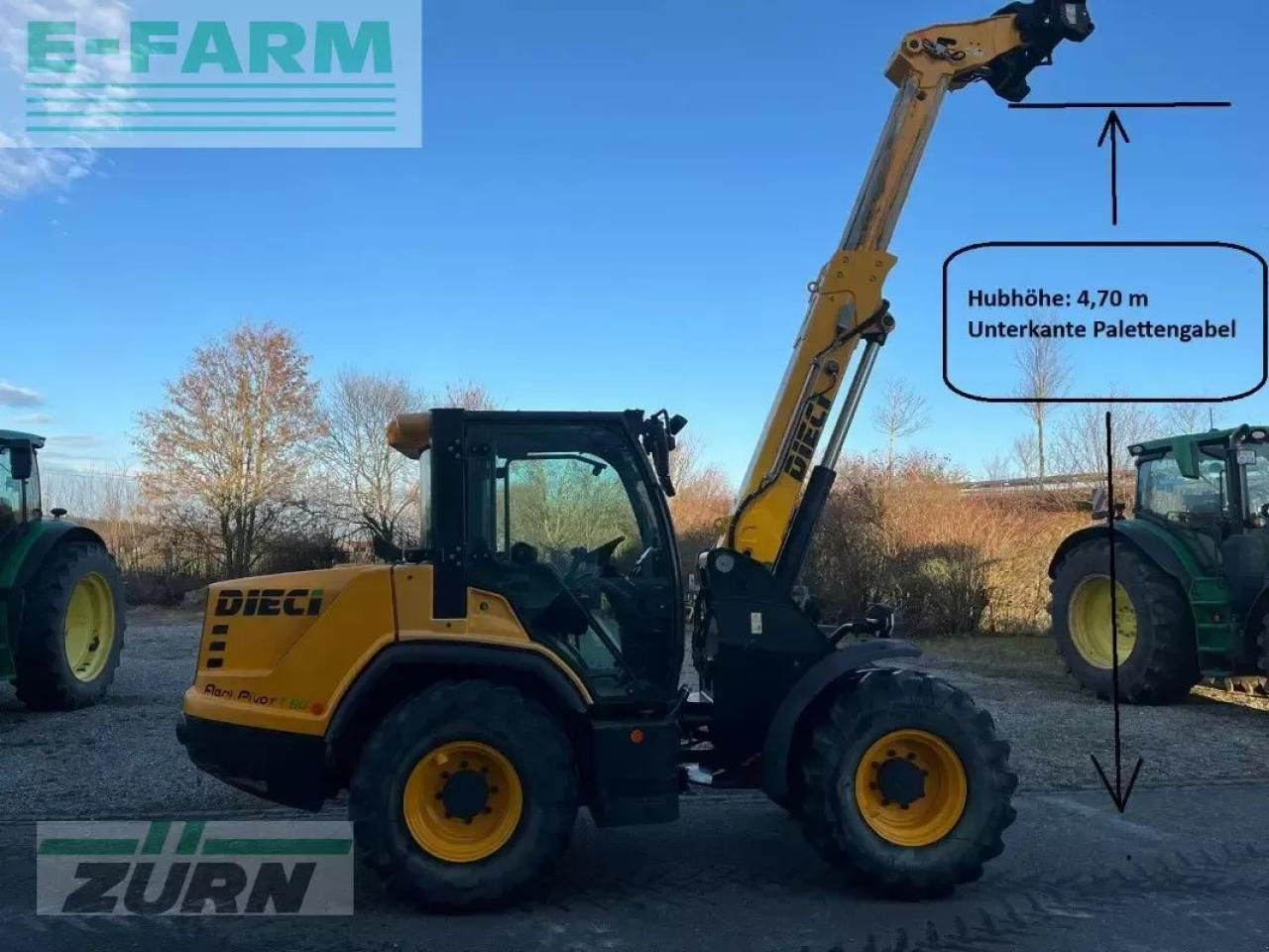 Dieci agri pivot t60 mit neuem motor - Mini escavadeira: foto 3 Dieci agri pivot t60 mit neuem motor - Mini escavadeira: foto 3