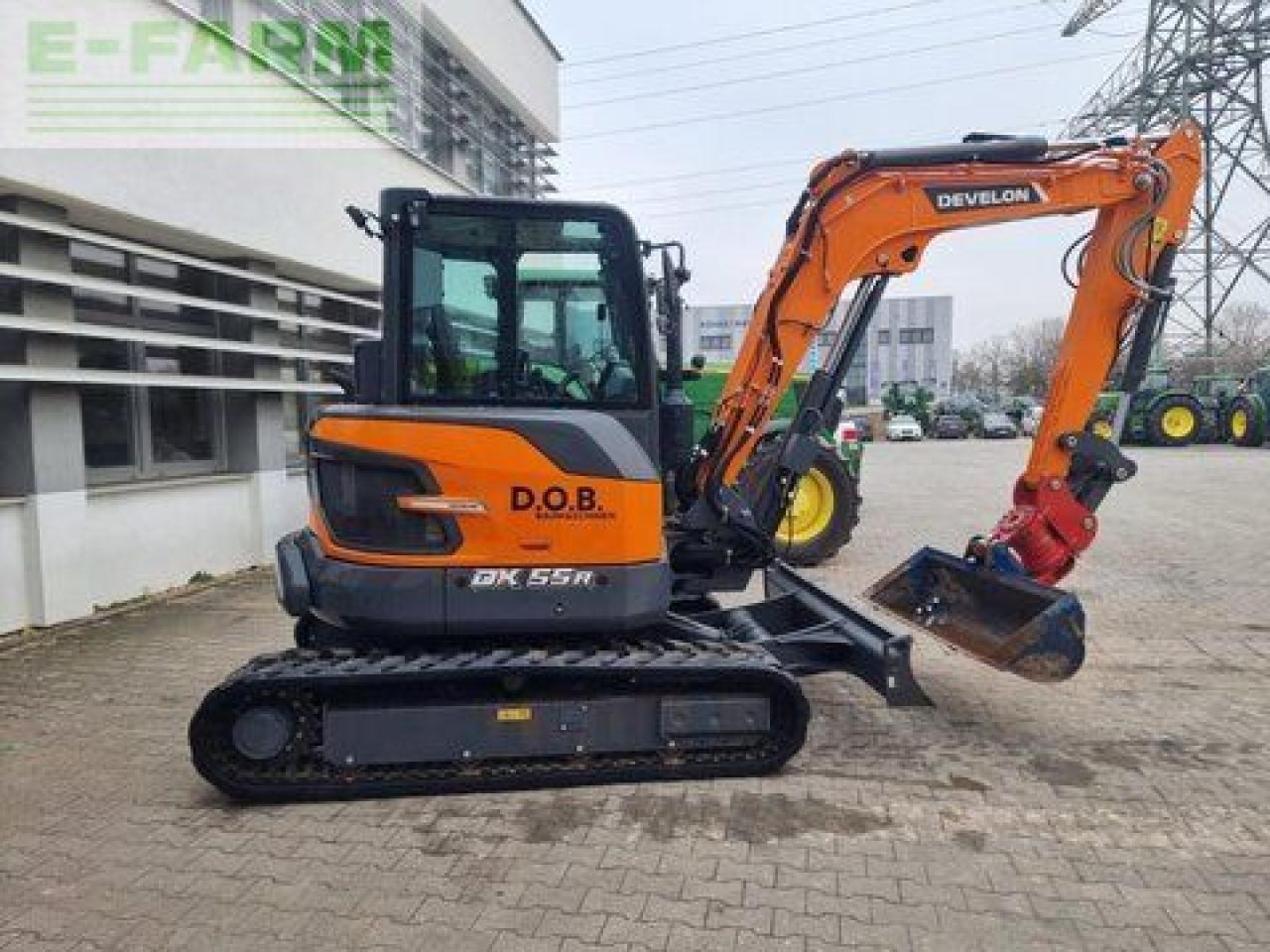 Doosan dx55r-7 - Mini escavadeira: foto 3 Doosan dx55r-7 - Mini escavadeira: foto 3