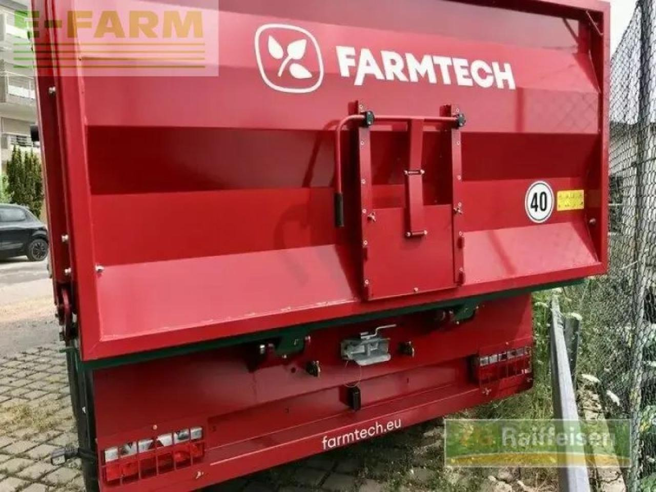 Farmtech durus 1600 - Reboque basculante agrícola: foto 5 Farmtech durus 1600 - Reboque basculante agrícola: foto 5