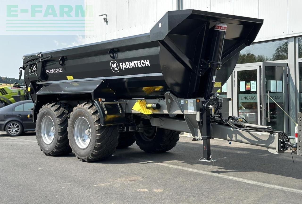 Farmtech gravis 2000 hardox black edition - Reboque basculante agrícola: foto 3 Farmtech gravis 2000 hardox black edition - Reboque basculante agrícola: foto 3