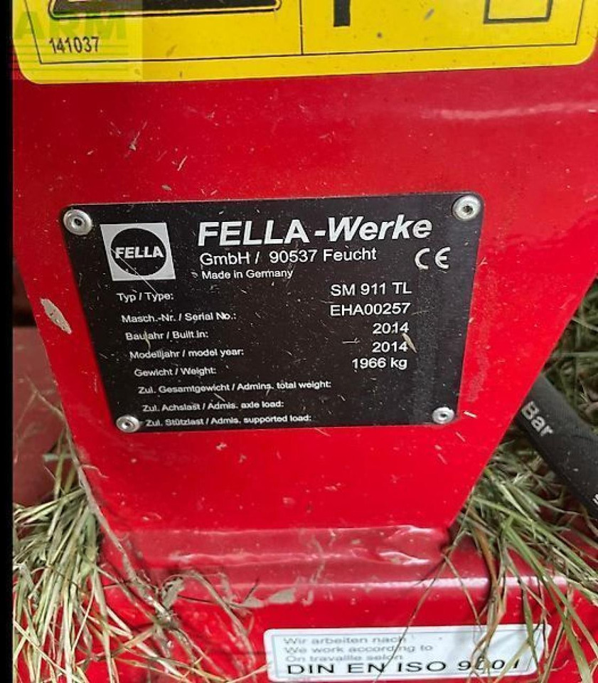 Fella sm 911 tl - Gadanheira: foto 4 Fella sm 911 tl - Gadanheira: foto 4