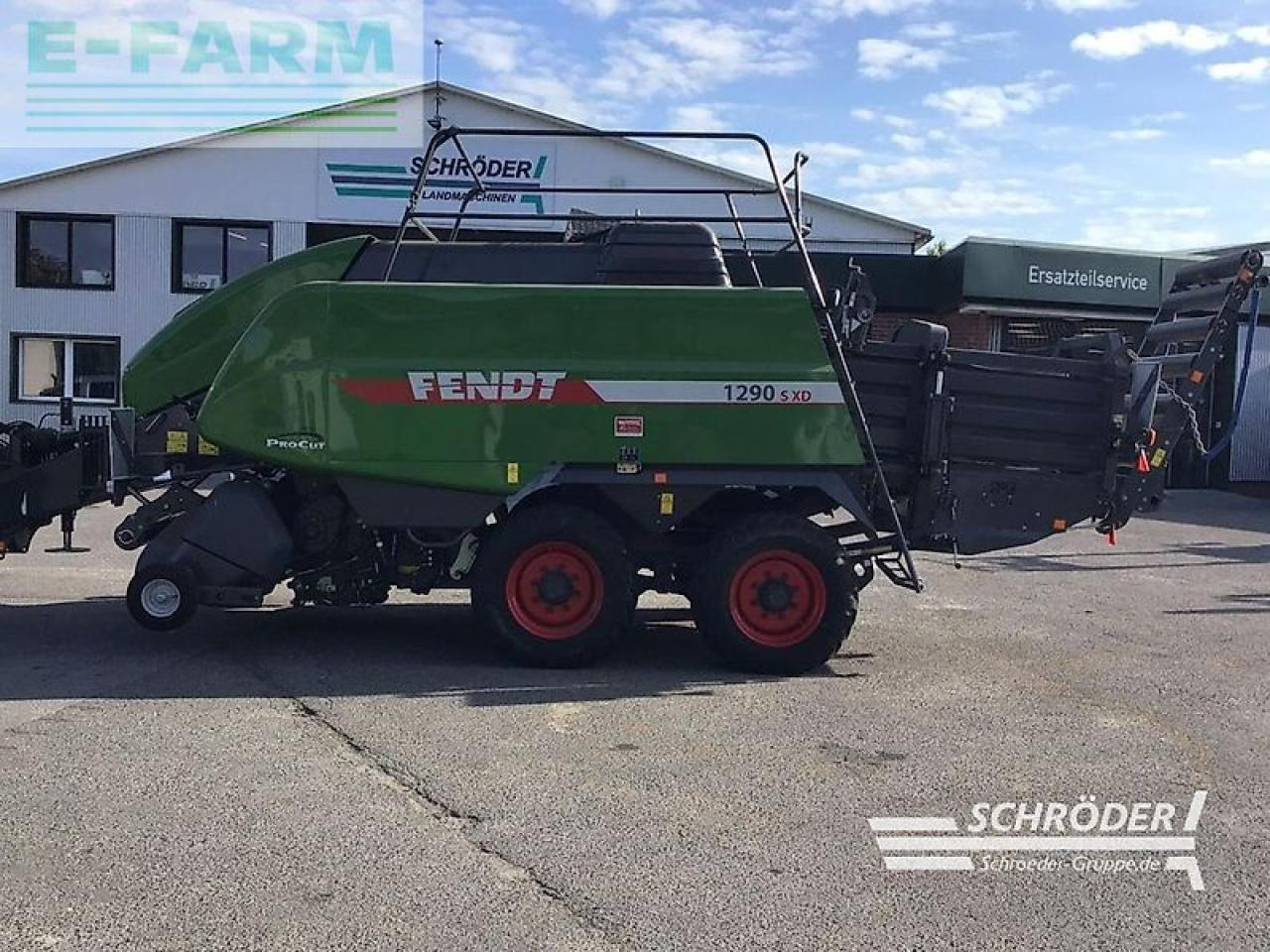 Fendt 1290 xd - nur 4000 ballen ! - Enfardadeira de fardos quadrados: foto 5 Fendt 1290 xd - nur 4000 ballen ! - Enfardadeira de fardos quadrados: foto 5