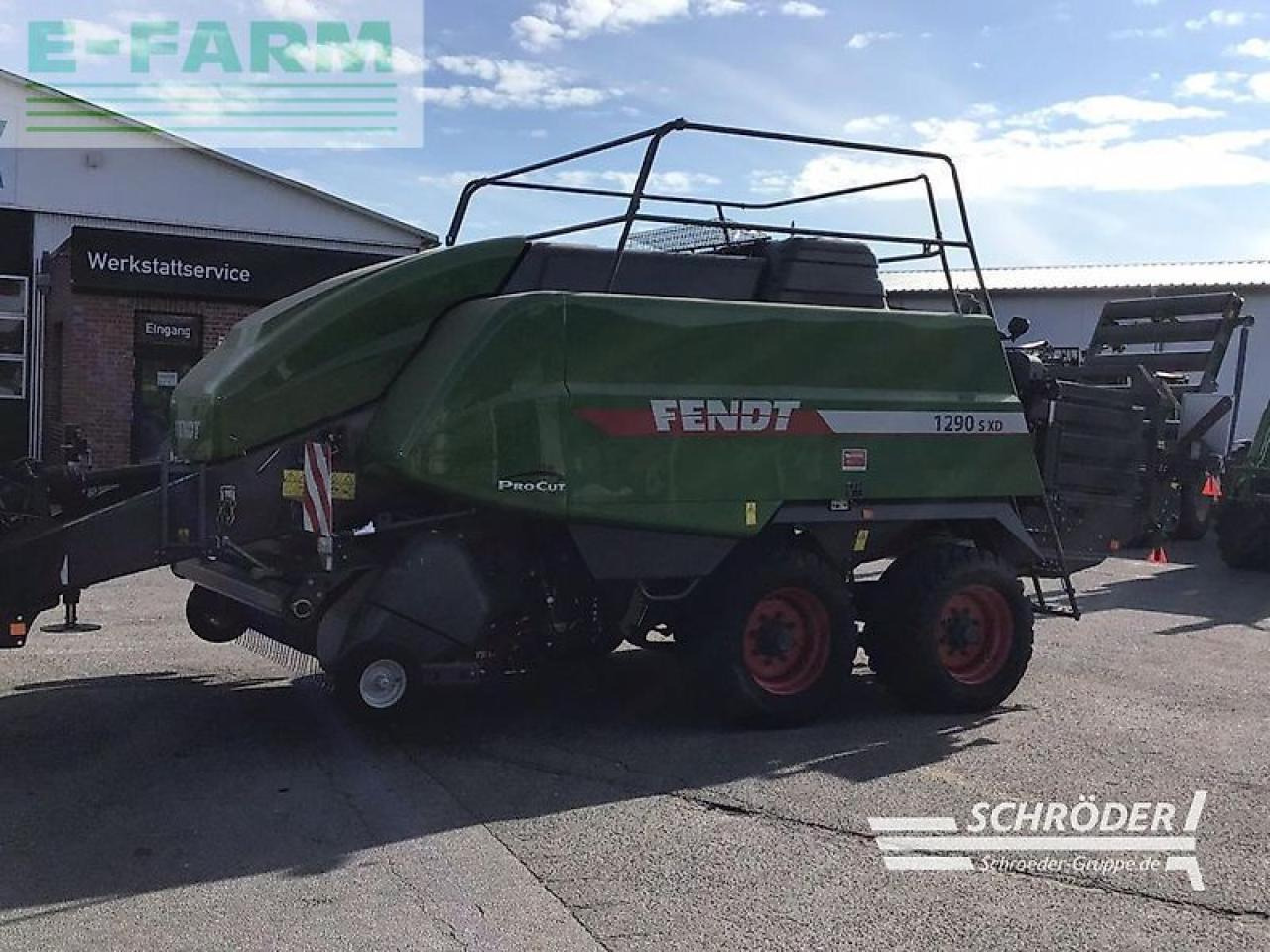 Fendt 1290 xd - nur 4000 ballen ! - Enfardadeira de fardos quadrados: foto 4 Fendt 1290 xd - nur 4000 ballen ! - Enfardadeira de fardos quadrados: foto 4