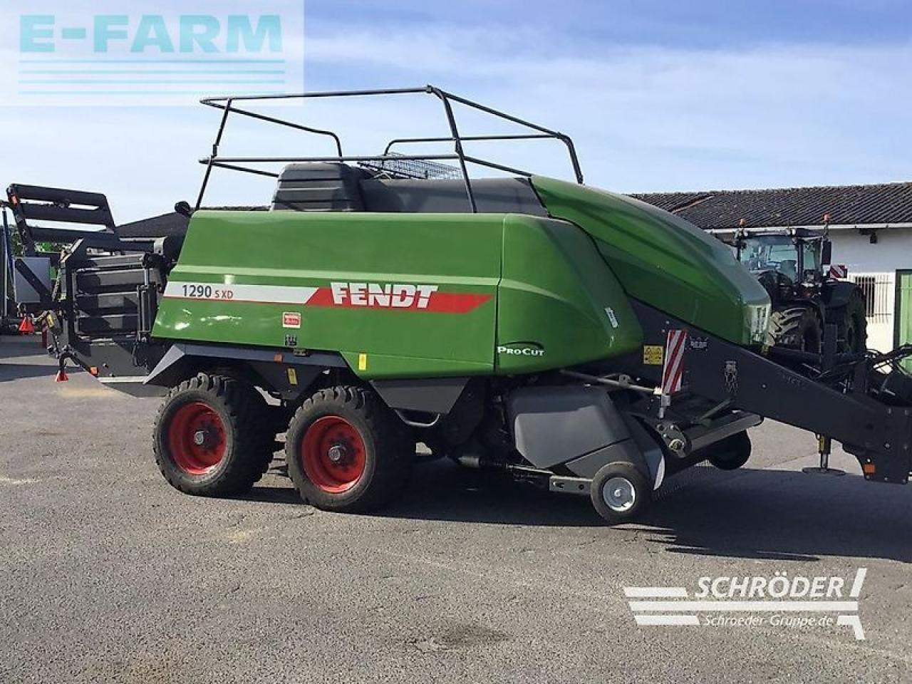 Fendt 1290 xd - nur 4000 ballen ! - Enfardadeira de fardos quadrados: foto 1 Fendt 1290 xd - nur 4000 ballen ! - Enfardadeira de fardos quadrados: foto 1