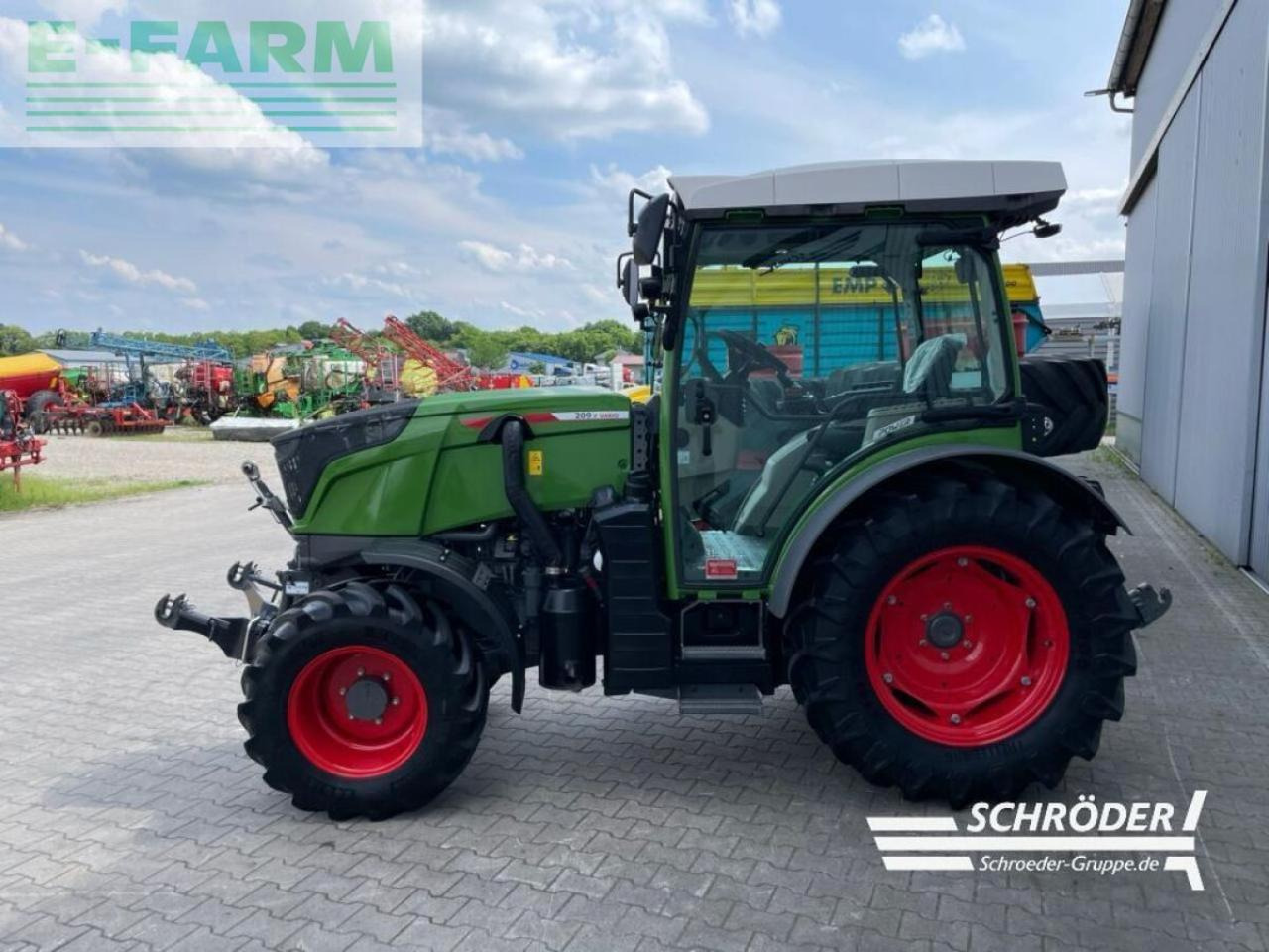 Fendt 209 f vario gen3 power F - Trator: foto 4 Fendt 209 f vario gen3 power F - Trator: foto 4