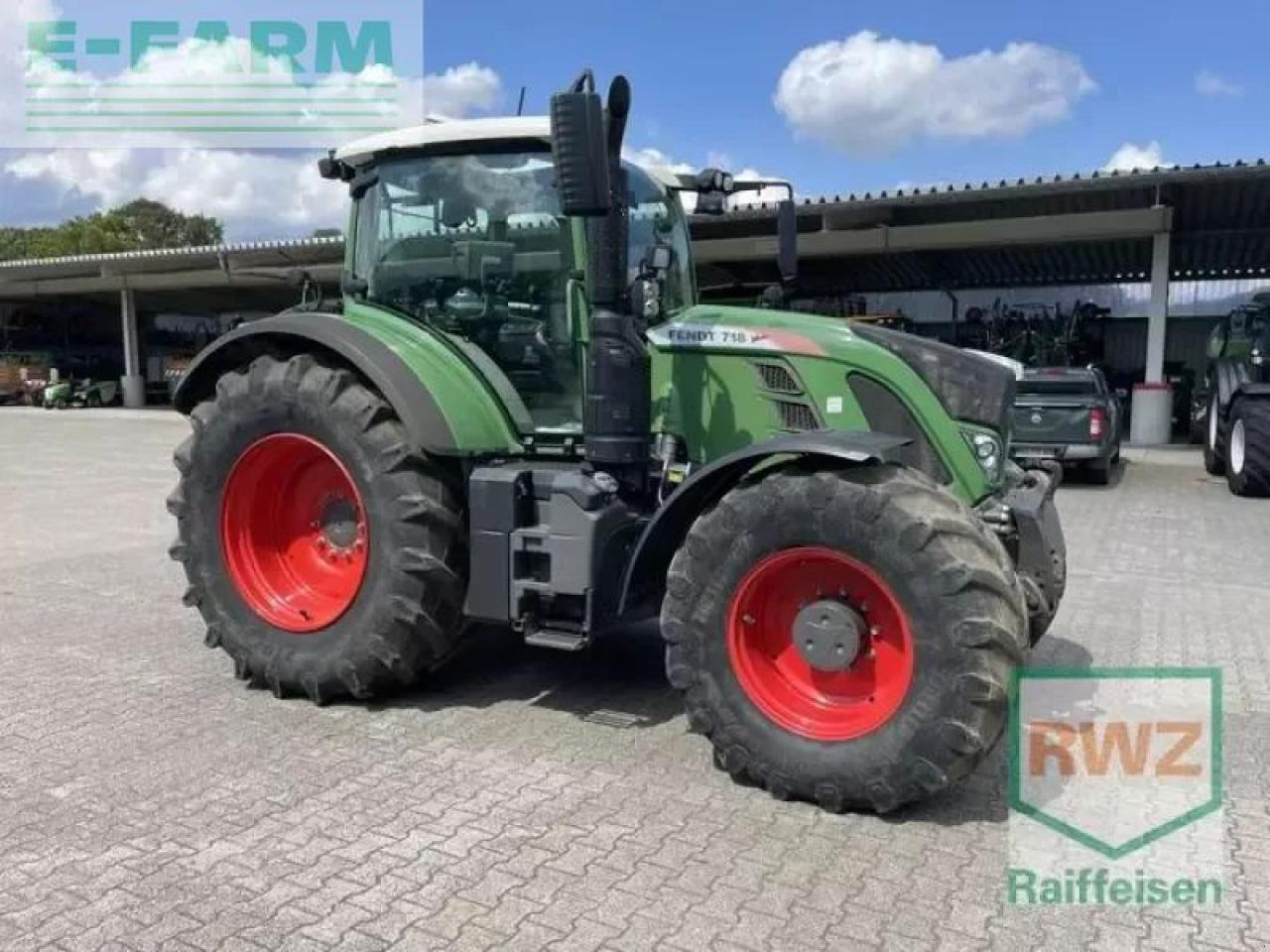 Fendt 718 profi-plus s 4 vario ProfiPlus - Trator: foto 4 Fendt 718 profi-plus s 4 vario ProfiPlus - Trator: foto 4
