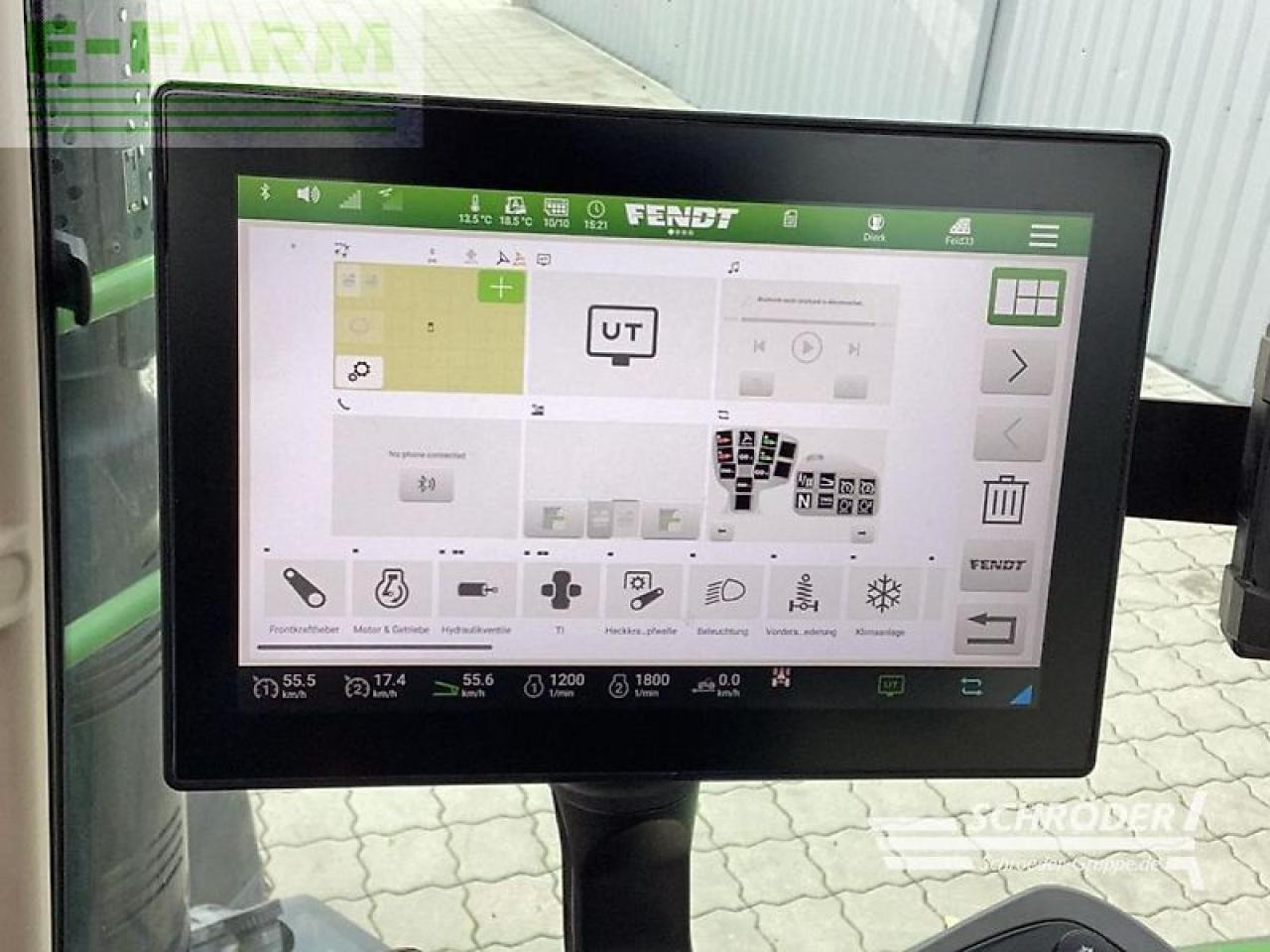 Trator Fendt 718 vario gen6 profi plus ProfiPlus: foto 15
