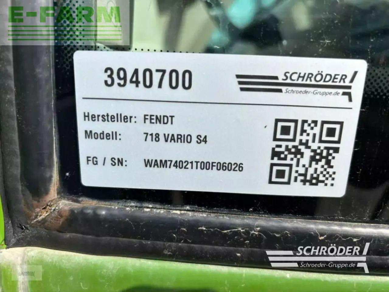 Fendt 718 vario s4 profi Profi - Trator: foto 5 Fendt 718 vario s4 profi Profi - Trator: foto 5