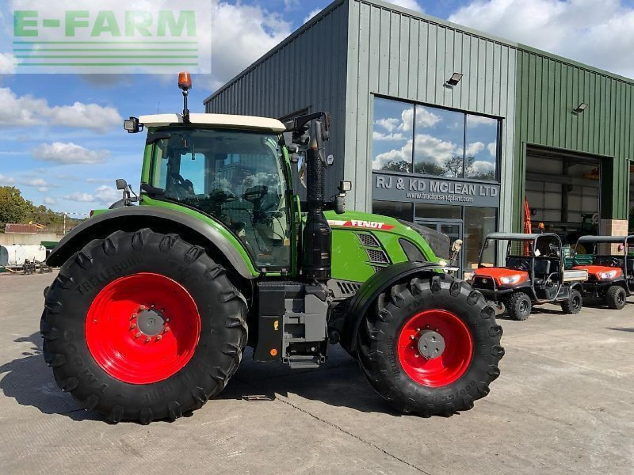 Fendt 724 profi plus tractor (st24429) - Trator: foto 1 Fendt 724 profi plus tractor (st24429) - Trator: foto 1