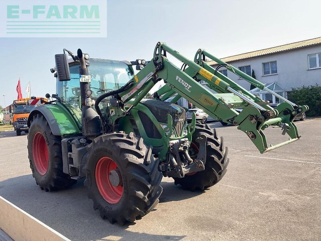 Fendt 724 vario tms profi plus mit frontlader ProfiPlus - Trator: foto 1 Fendt 724 vario tms profi plus mit frontlader ProfiPlus - Trator: foto 1