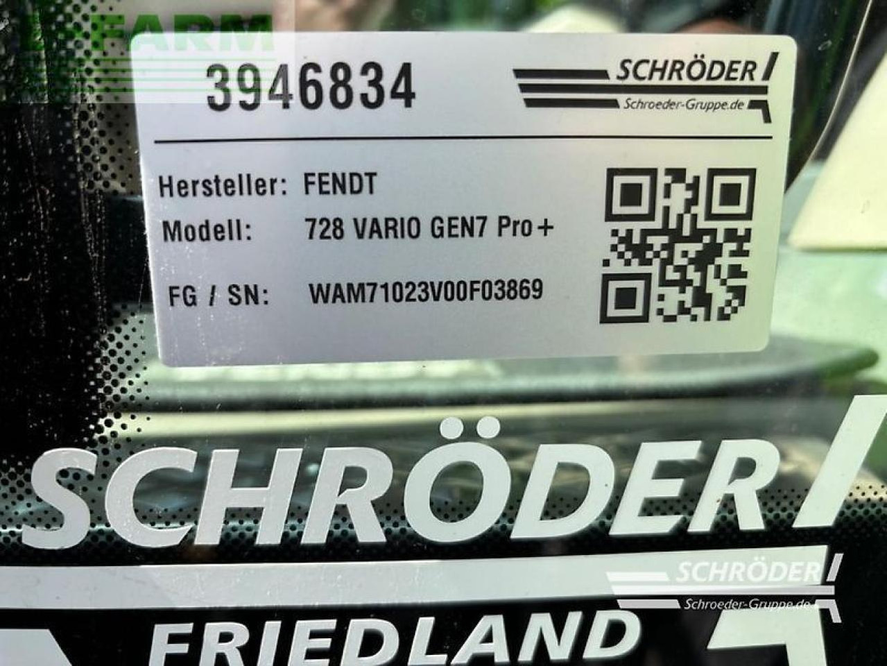 Fendt 728 vario gen7 profi plus ProfiPlus - Trator: foto 4 Fendt 728 vario gen7 profi plus ProfiPlus - Trator: foto 4