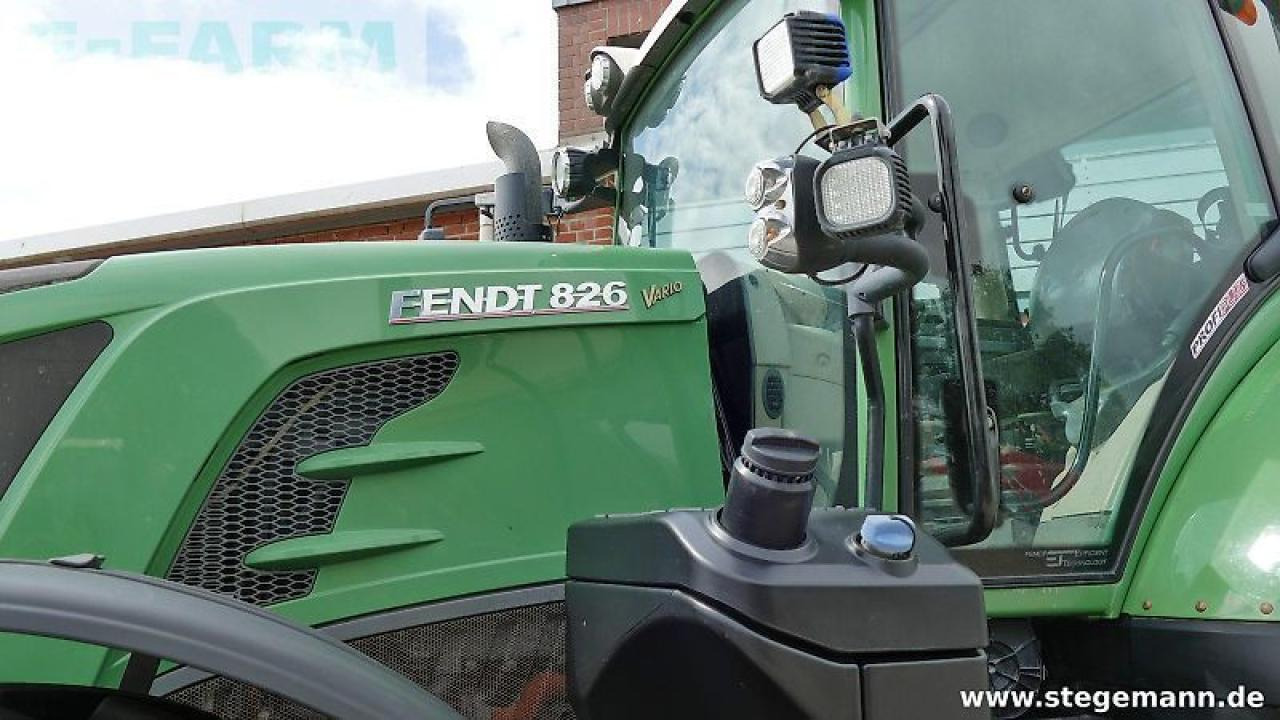Fendt 826 vario s profi plus ProfiPlus - Trator: foto 4 Fendt 826 vario s profi plus ProfiPlus - Trator: foto 4
