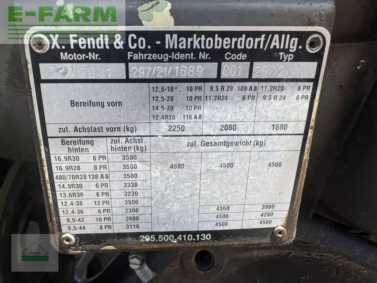 Trator Fendt farmer 275 sa: foto 7