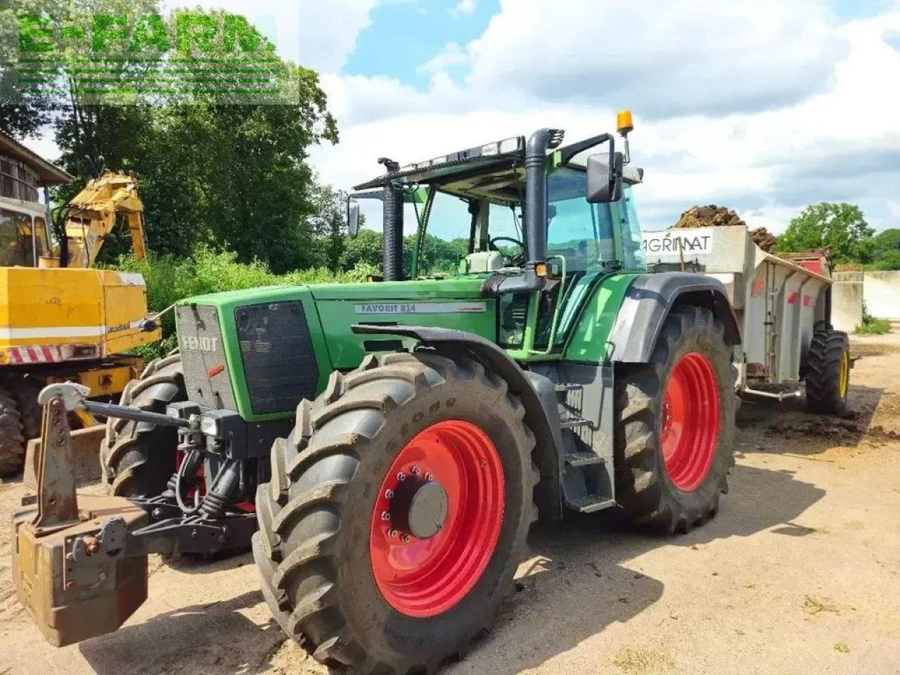 Fendt favorit 824 turboshift ( 816 818 822 ) - Trator: foto 1 Fendt favorit 824 turboshift ( 816 818 822 ) - Trator: foto 1