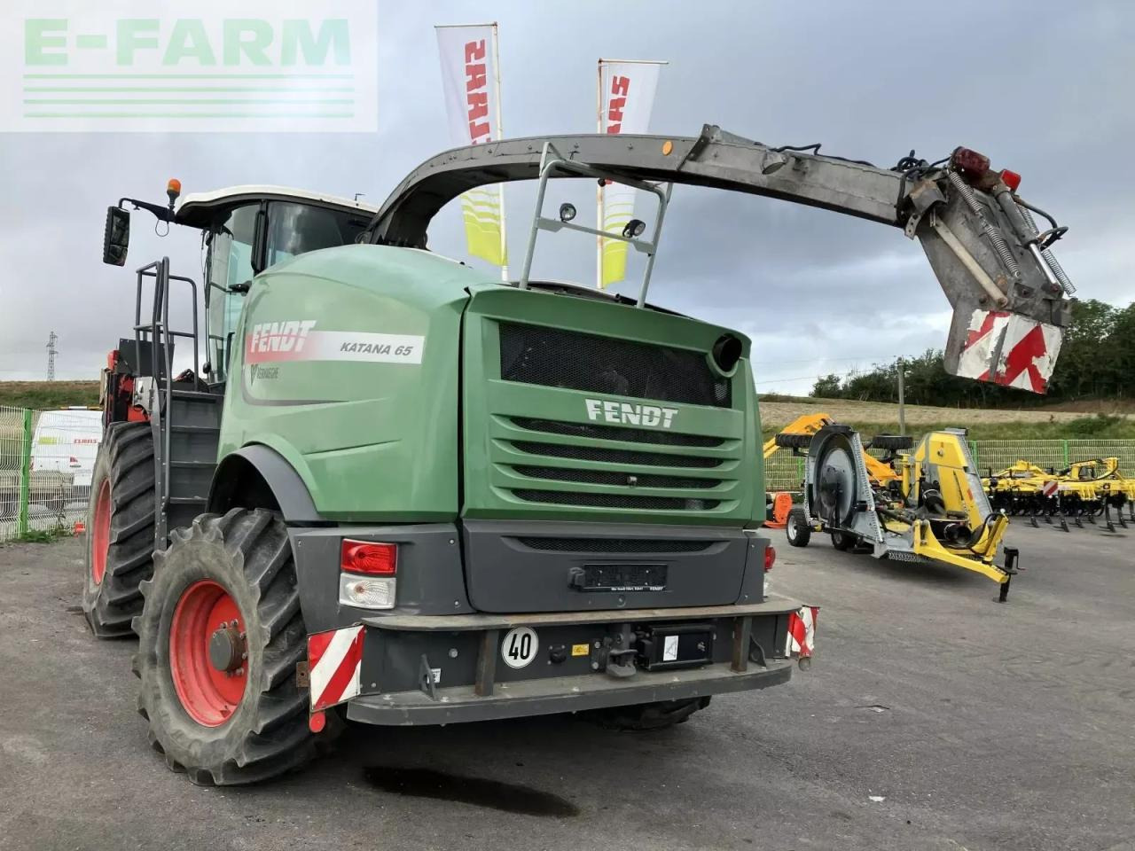 Fendt fendt katana 65 - Picadora de forragem automotriz: foto 4 Fendt fendt katana 65 - Picadora de forragem automotriz: foto 4