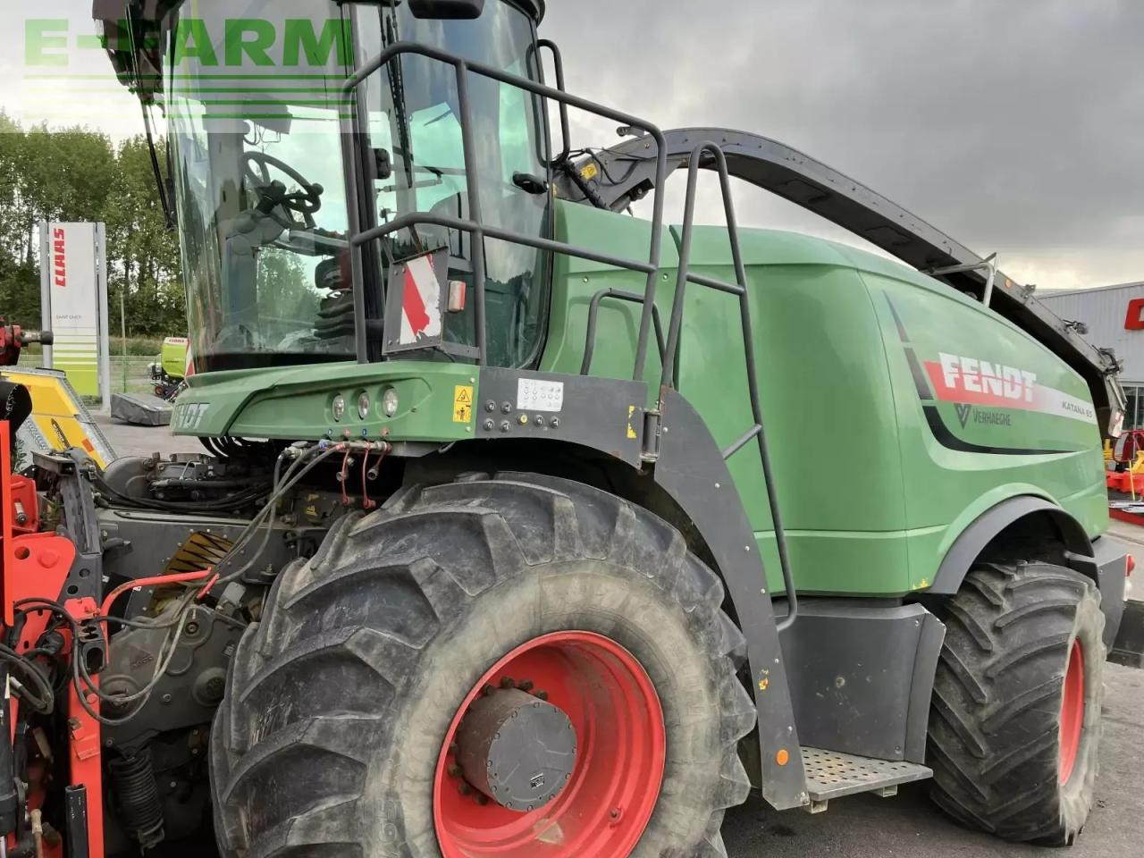 Fendt fendt katana 65 - Picadora de forragem automotriz: foto 5 Fendt fendt katana 65 - Picadora de forragem automotriz: foto 5