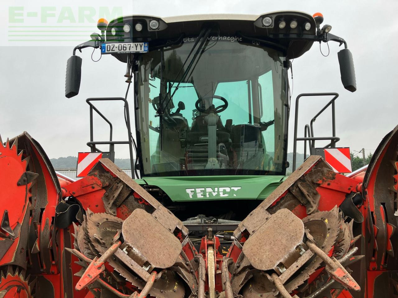 Picadora de forragem automotriz Fendt fendt katana 65+ kemper 375: foto 12