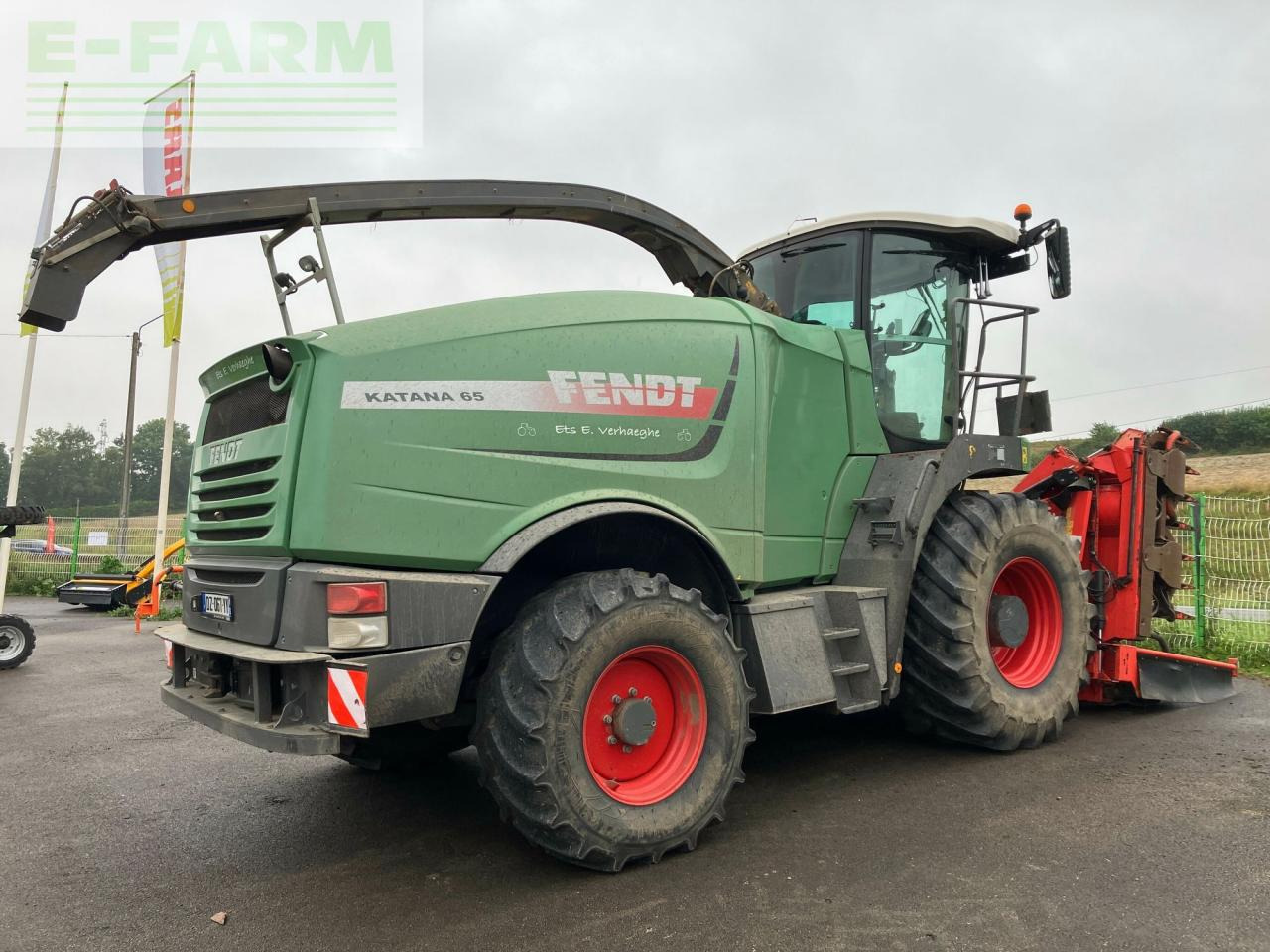 Fendt fendt katana 65+ kemper 375 - Picadora de forragem automotriz: foto 2 Fendt fendt katana 65+ kemper 375 - Picadora de forragem automotriz: foto 2