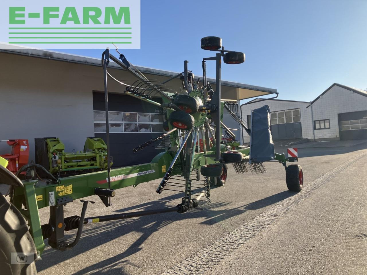 Fendt former 7850 - Ancinho enleirador: foto 1 Fendt former 7850 - Ancinho enleirador: foto 1