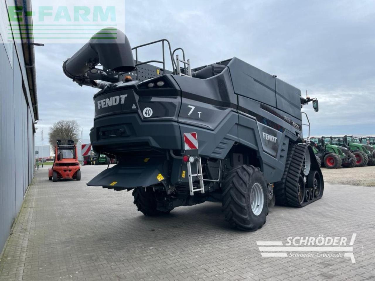 Fendt ideal 7 t - Ceifeira debulhadora: foto 4 Fendt ideal 7 t - Ceifeira debulhadora: foto 4