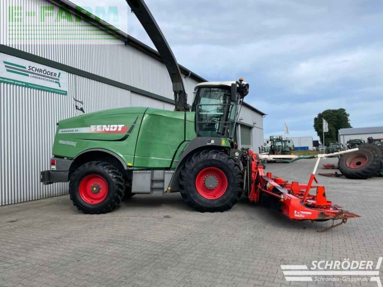 Fendt katana 65 + kemper 375 plus - Picadora de forragem automotriz: foto 2 Fendt katana 65 + kemper 375 plus - Picadora de forragem automotriz: foto 2