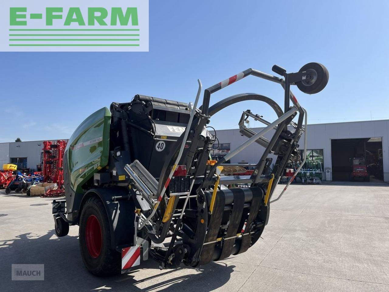 Enfardadeira de fardos quadrados Fendt rotana 160v combi: foto 7