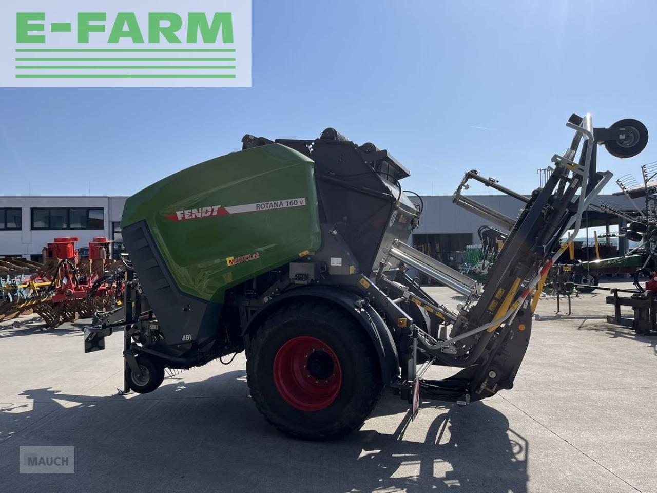 Enfardadeira de fardos quadrados Fendt rotana 160v combi: foto 6