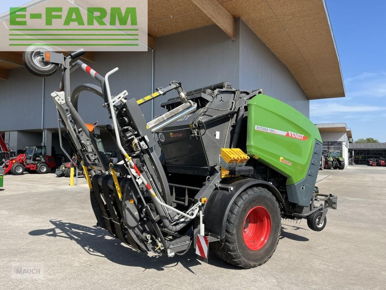 Enfardadeira de fardos quadrados Fendt rotana 160v combi: foto 9