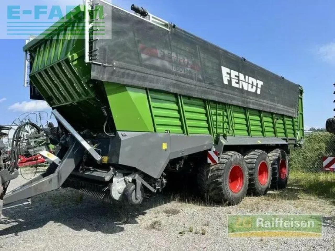 Fendt tigo 100 xr - Autocarregadora: foto 1 Fendt tigo 100 xr - Autocarregadora: foto 1