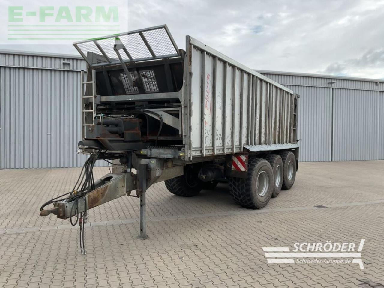 Fliegl asw 288 - Reboque basculante agrícola: foto 1 Fliegl asw 288 - Reboque basculante agrícola: foto 1