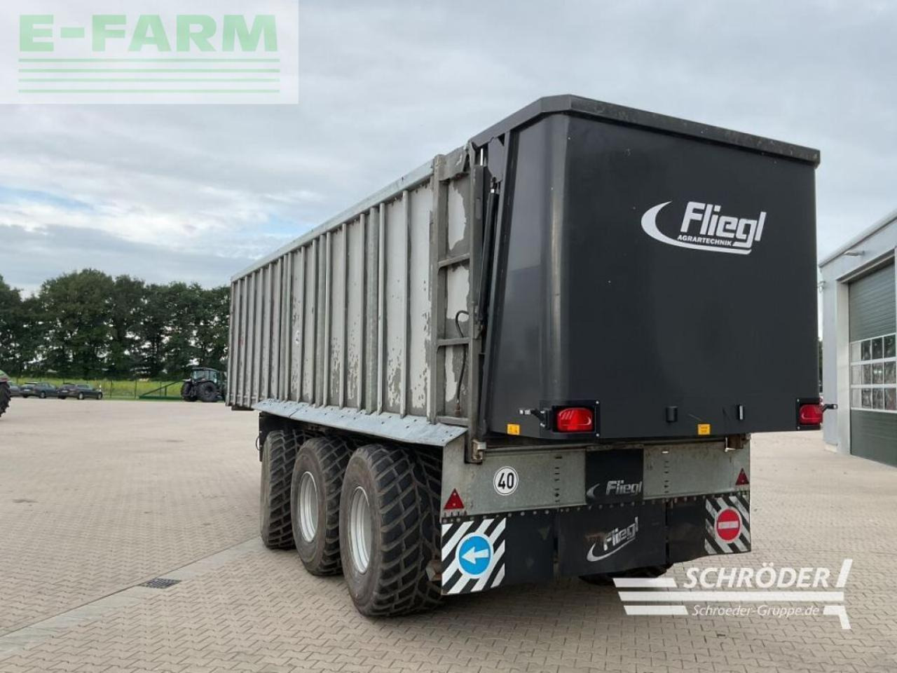 Fliegl asw 288 - Reboque basculante agrícola: foto 4 Fliegl asw 288 - Reboque basculante agrícola: foto 4