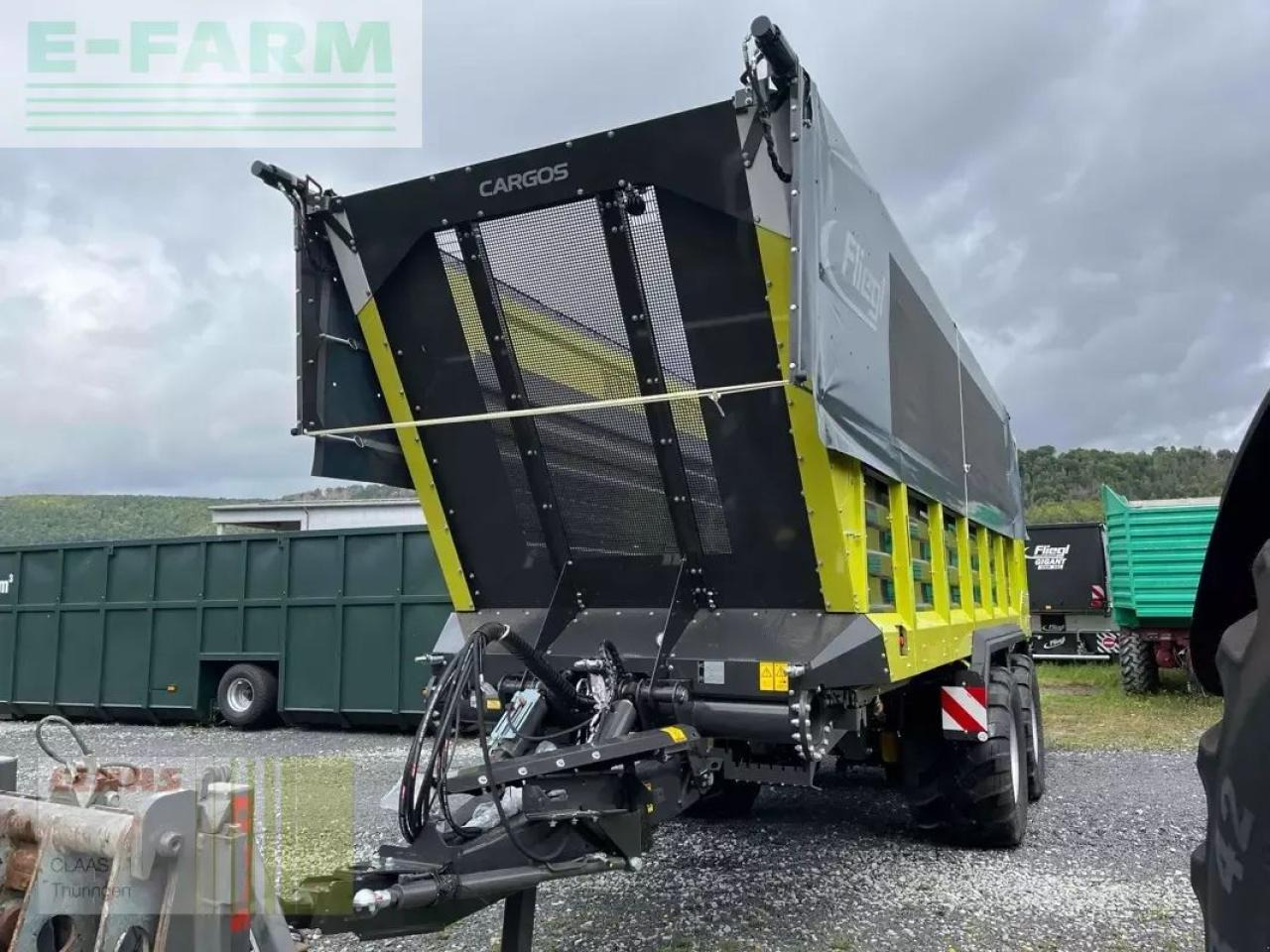 Fliegl cargos 750 trend - Reboque basculante agrícola: foto 4 Fliegl cargos 750 trend - Reboque basculante agrícola: foto 4