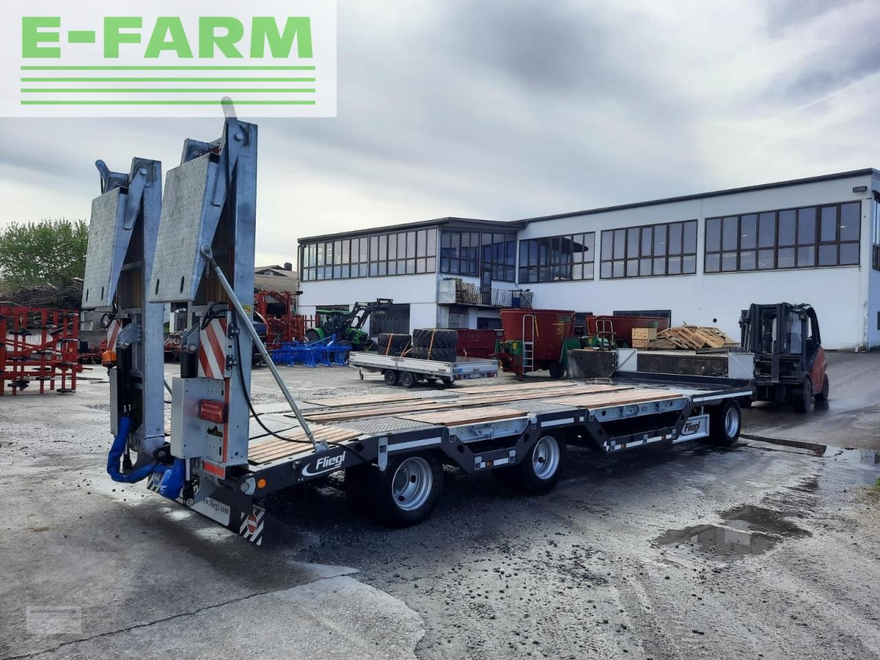 Fliegl dts 300 - Reboque baixa: foto 3 Fliegl dts 300 - Reboque baixa: foto 3