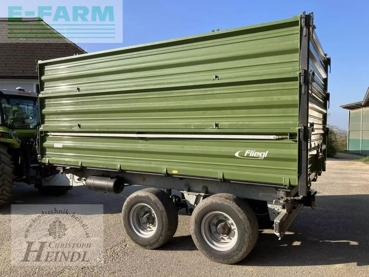 Fliegl tdk 130 fox - Reboque basculante agrícola: foto 4 Fliegl tdk 130 fox - Reboque basculante agrícola: foto 4