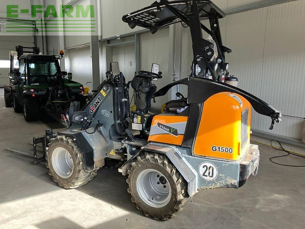 Giant g1500 radlader/hoflader - Mini escavadeira: foto 3 Giant g1500 radlader/hoflader - Mini escavadeira: foto 3