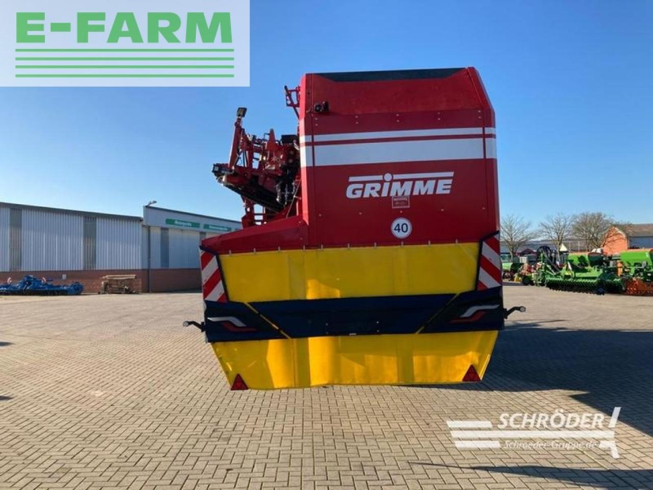 Grimme evo 280 - Colheitadeira de batatas: foto 3 Grimme evo 280 - Colheitadeira de batatas: foto 3