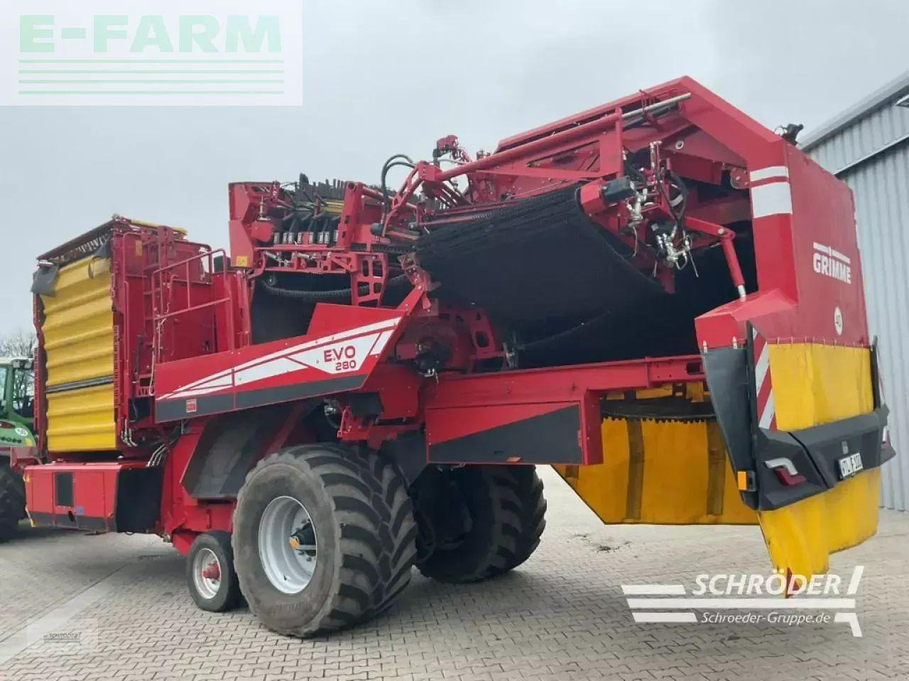 Grimme evo 280 - Colheitadeira de batatas: foto 2 Grimme evo 280 - Colheitadeira de batatas: foto 2