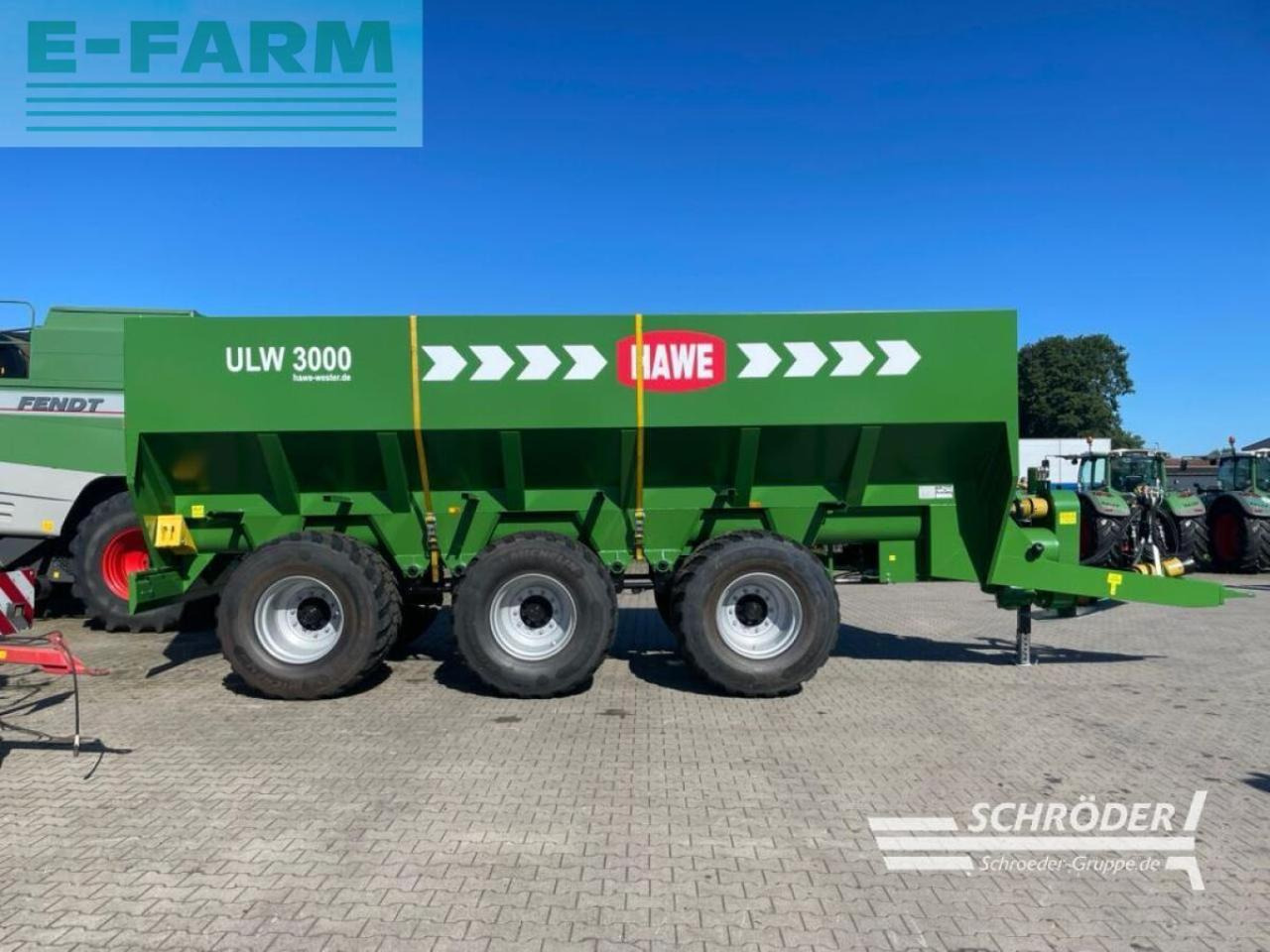 HAWE ulw 3000 t - Reboque agrícola: foto 2 HAWE ulw 3000 t - Reboque agrícola: foto 2