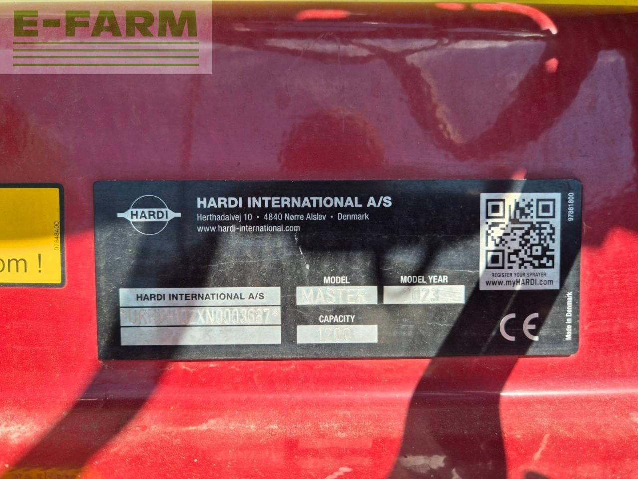 Hardi MASTER - Pulverizador de arrastar: foto 3 Hardi MASTER - Pulverizador de arrastar: foto 3