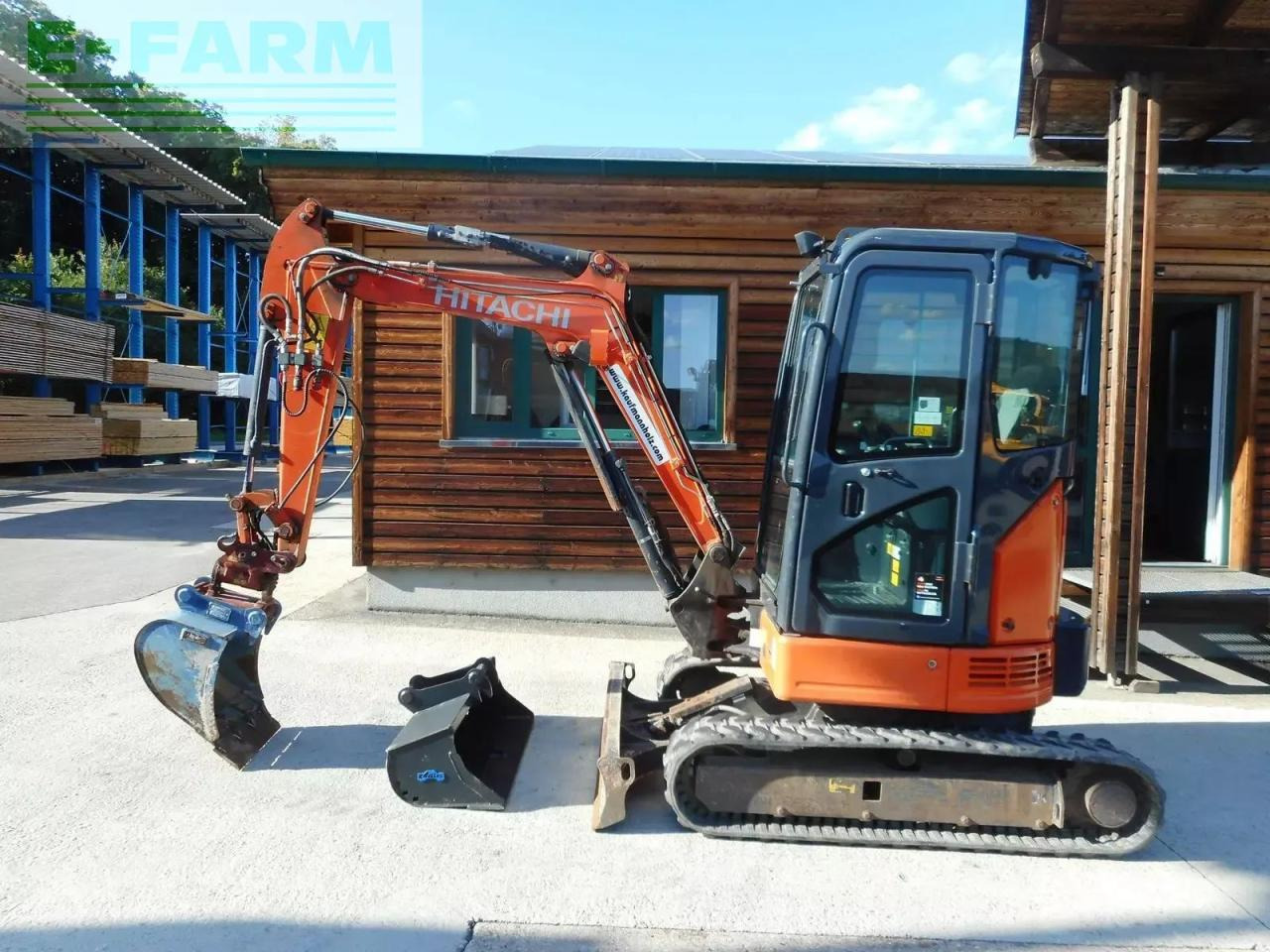 Hitachi zx26u-6 ( 2.740kg ) powertilt - Mini escavadeira: foto 1 Hitachi zx26u-6 ( 2.740kg ) powertilt - Mini escavadeira: foto 1