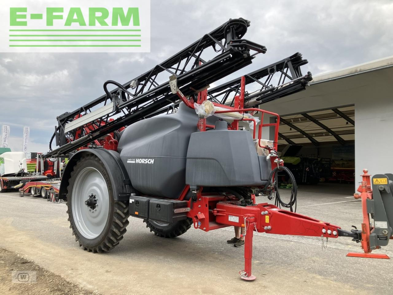 Pulverizador de arrastar Horsch 4 ax demomaschine: foto 7
