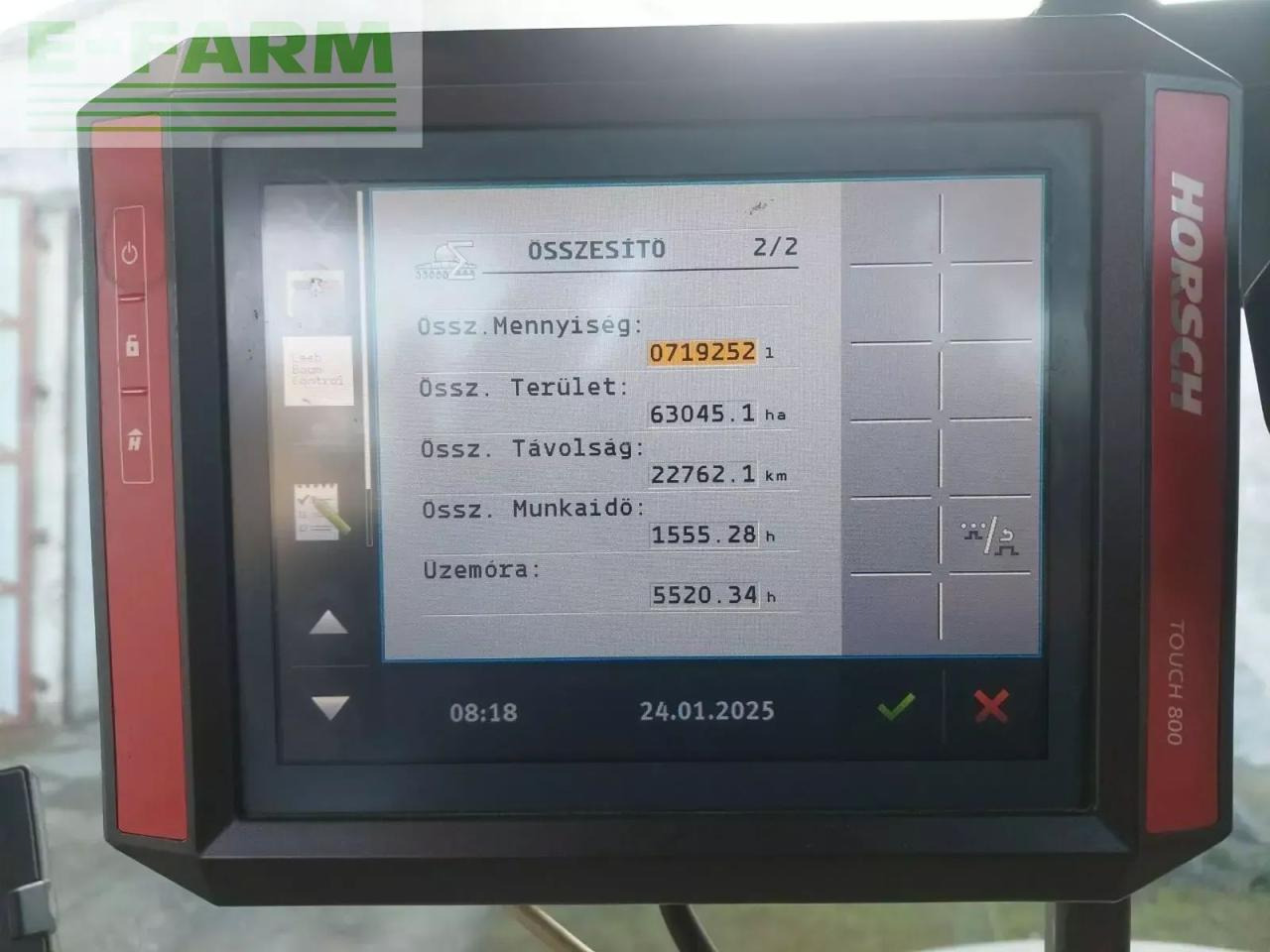 Horsch 8gs - Pulverizador de arrastar: foto 5 Horsch 8gs - Pulverizador de arrastar: foto 5