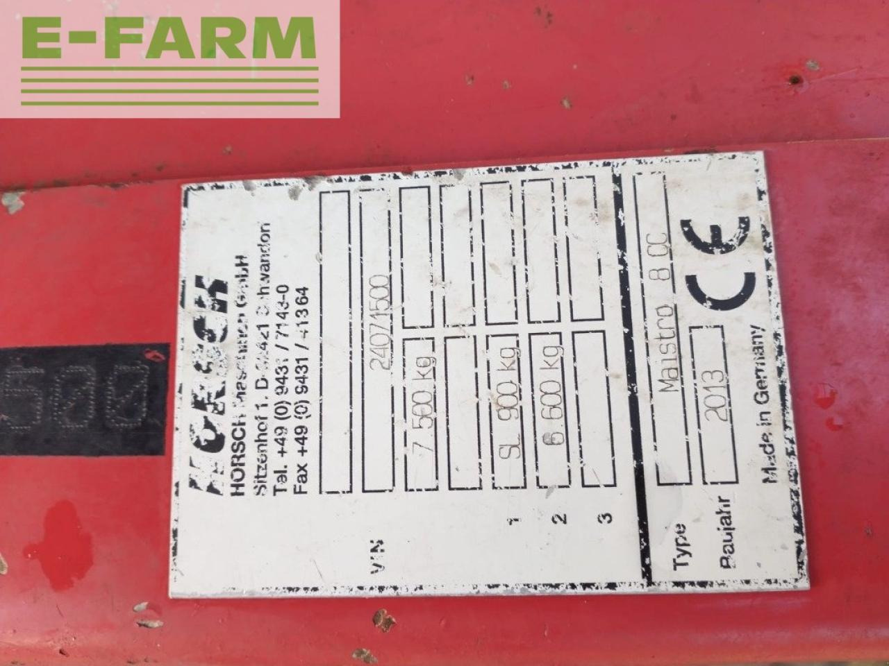 Horsch maistro 8 cc - Semeadora de precisão: foto 2 Horsch maistro 8 cc - Semeadora de precisão: foto 2