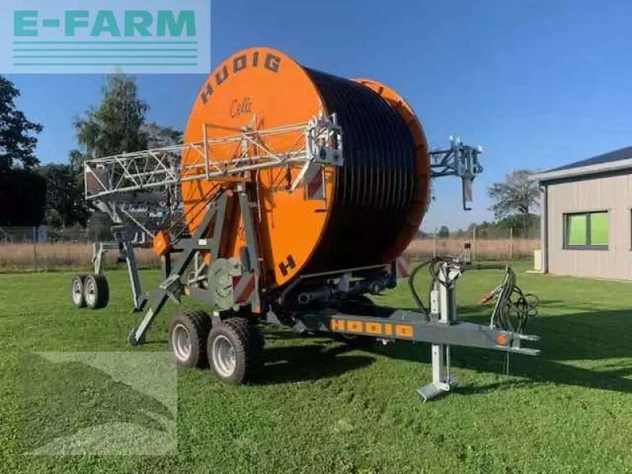 Hüdig iromat ii 550/100 mit düsenwagen dw 18 - Equipamento para irrigação: foto 1 Hüdig iromat ii 550/100 mit düsenwagen dw 18 - Equipamento para irrigação: foto 1