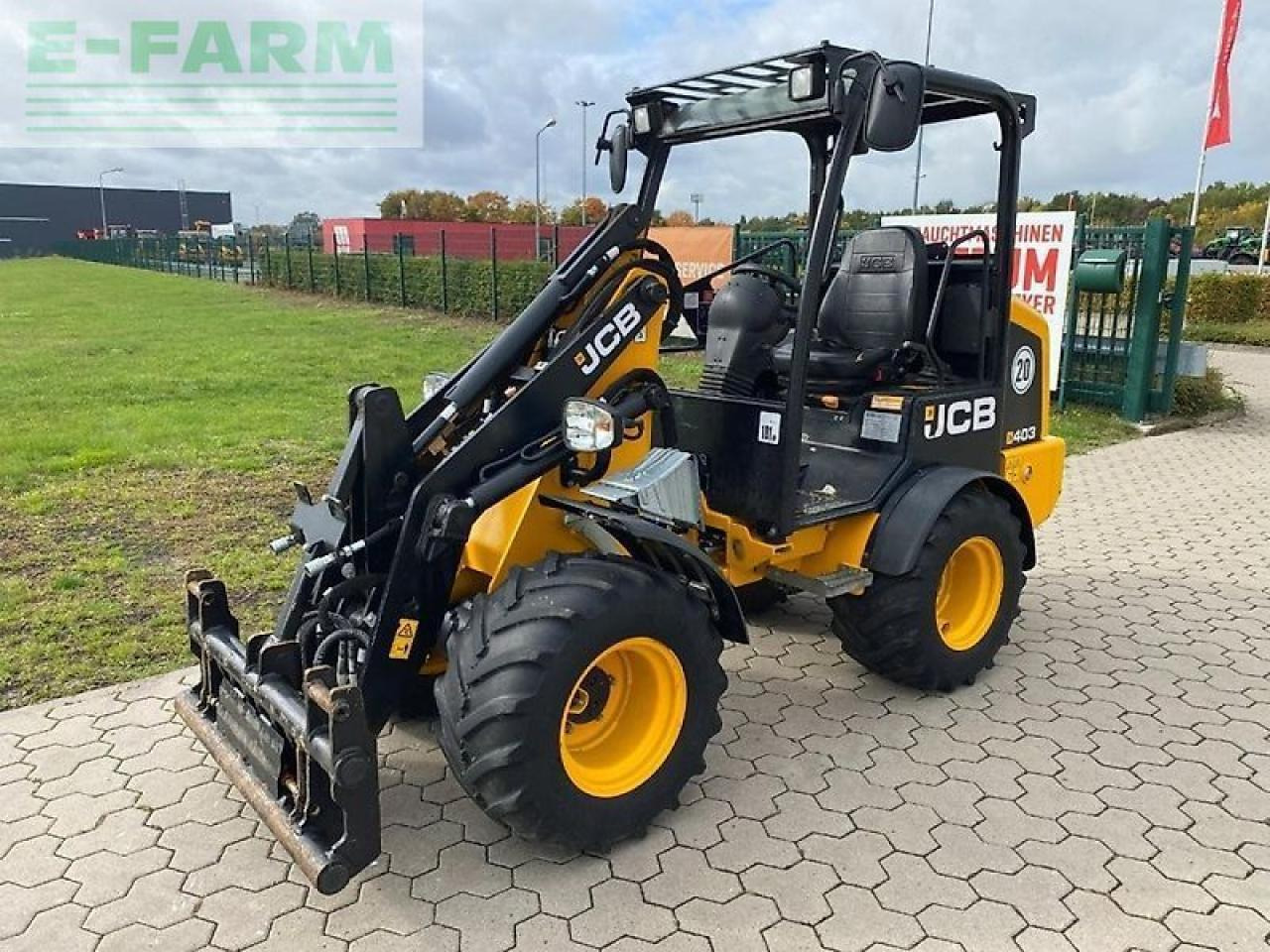 JCB 403 agri hoflader - Mini escavadeira: foto 1 JCB 403 agri hoflader - Mini escavadeira: foto 1